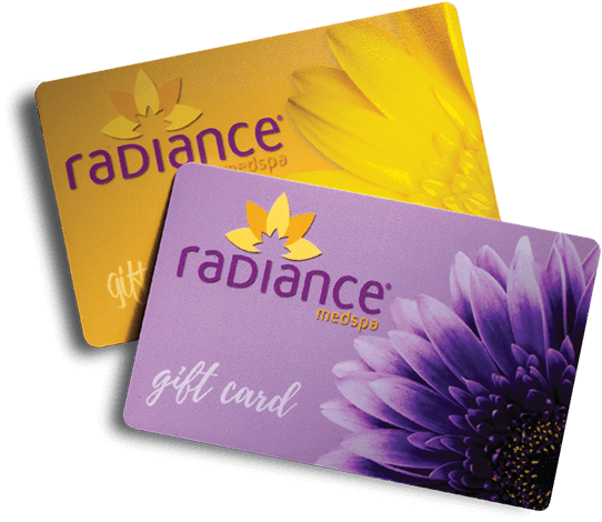 Give the gift of radiant skin with a Radiance gift card