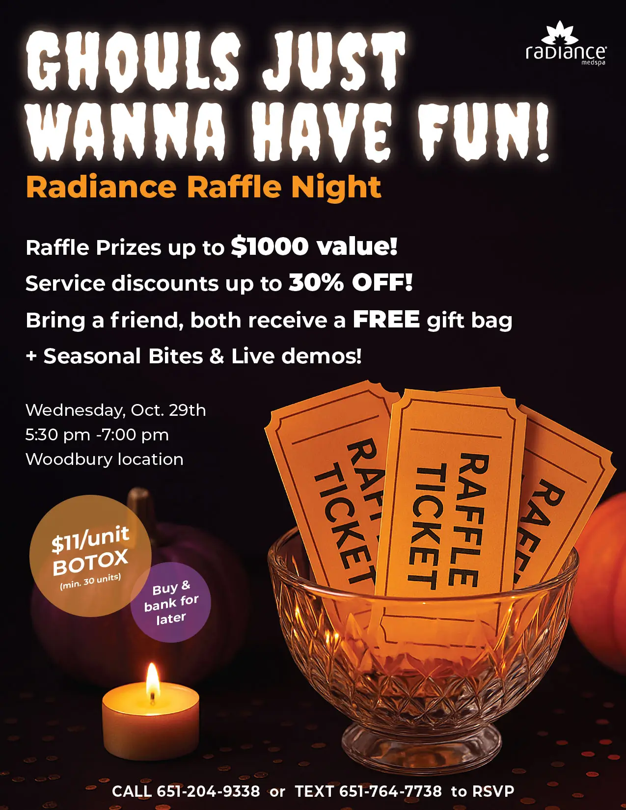 Radiance Raffle Night